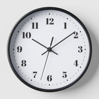 Élégante horloge murale minimaliste ⏰ moderne et é