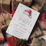 Élégante invitation à la fête de Noël<br><div class="desc">Most letteEmbrassez l'enchantement de la saison des Fêtes avec notre "Elégant Noël Party Invitation", un design qui associe sans effort l'élégance intemporelle avec une touche de fantaisie festive. Dans une palette de teintes de vacances classiques, cette invitation dégage un air de sophistication et de chaleur, rappelant la riche tapisserie de...</div>