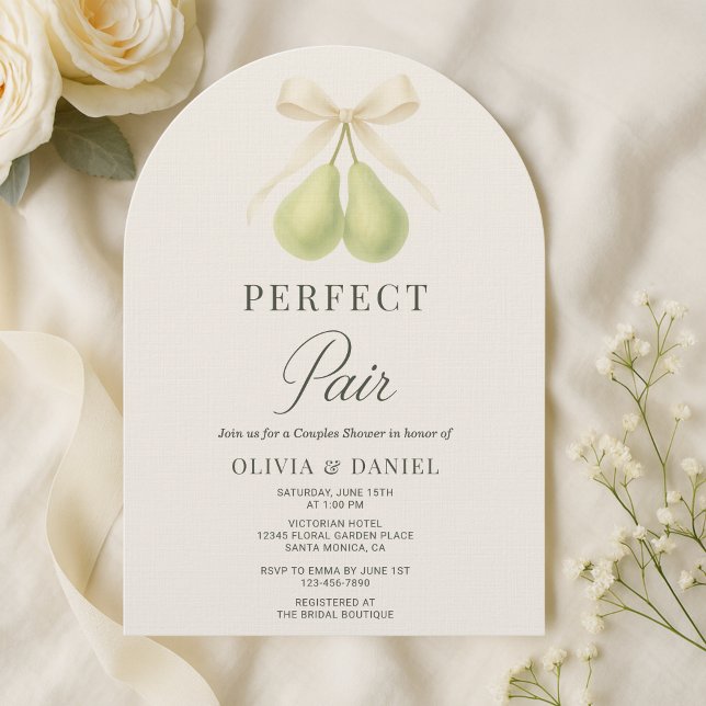 Élégante Invitation de Fête de Couple Parfaite (Créateur téléchargé)
