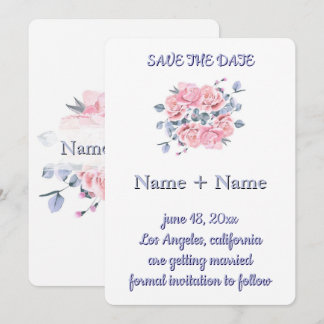 Élégante invitation de mariage personnalisée 8