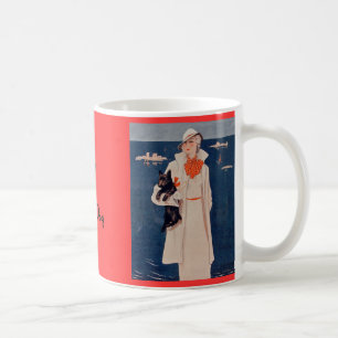 Élégante Lady Love My Scotty Chig Mug