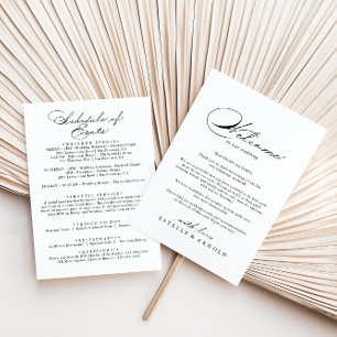 Élégante lettre de bienvenue du Mariage de calligr