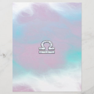 Élégante Libra Zodiac signe Mère de Pearl Style