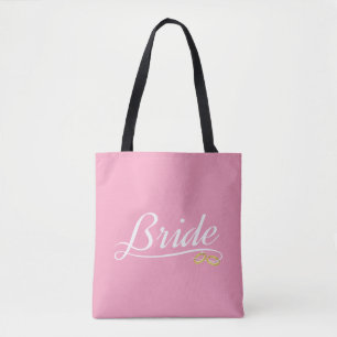 Élégante Mariée Calligraphie de mariage Sac four