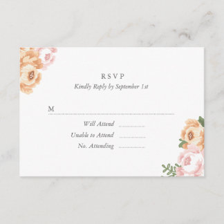 Elégante Mason Jar carte RSVP