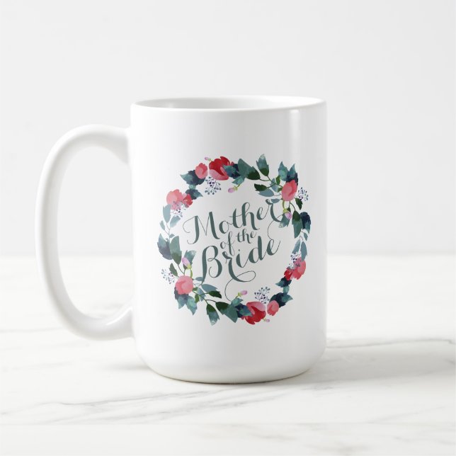 Élégante mère de la Mariage de mariée | Mug classi (Gauche)