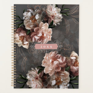 Élégante Moody Rose Fleurs Vintage Fils Personnali