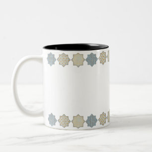 Elégante Motif Mug  en mosaïque arabesque"