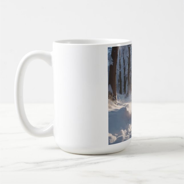 Élégante Mug de café Akita (Gauche)