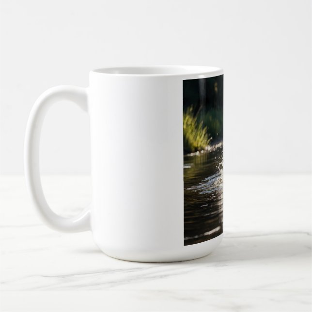 Élégante Mug de café Beagle (Gauche)