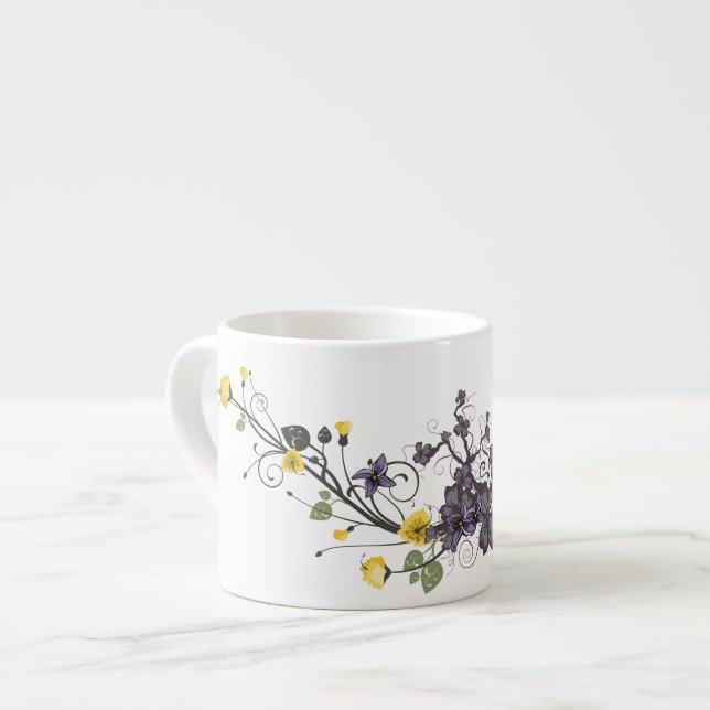 Élégante Mug de spécialités florales (Devant gauche)
