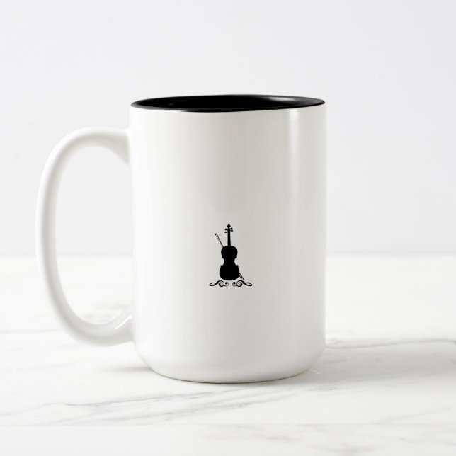 Élégante Mug de violon (Gauche)