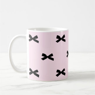 Élégante Mug en céramique à motif Bow