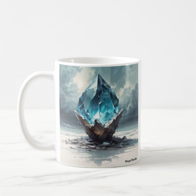 Élégante Mug en cristal (Gauche)