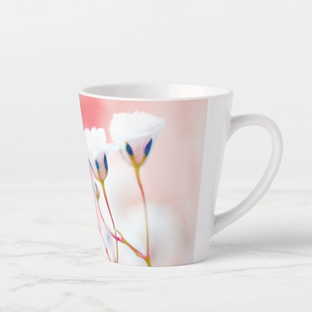 Élégante Mug en latte rose (Droite)