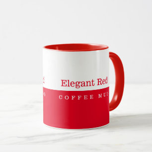 Élégante Mug rouge
