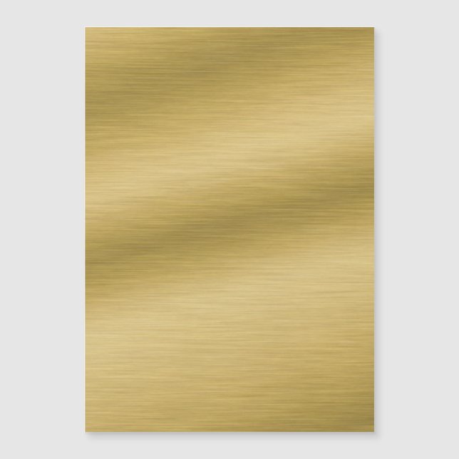 Élégante œuvre d'art en faux or brossé (Devant)