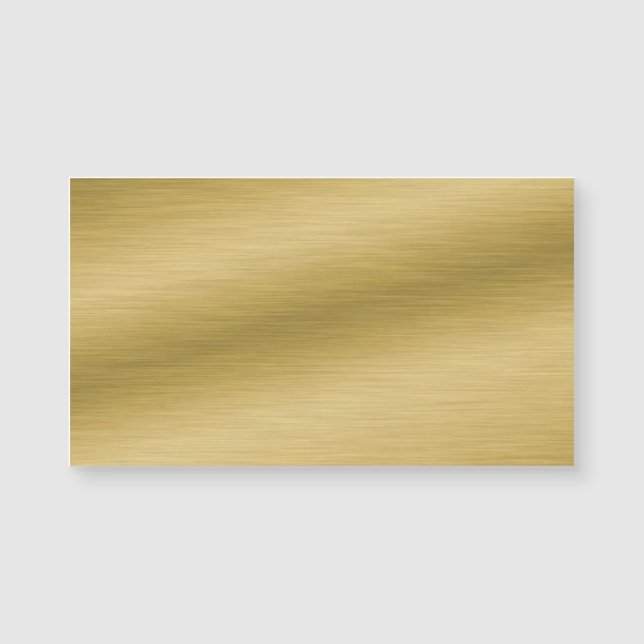 Élégante œuvre d'art en faux or brossé (Devant)