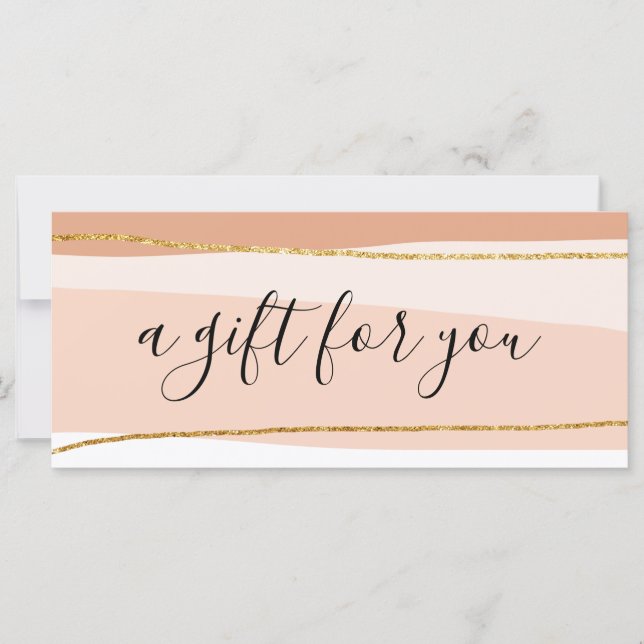 Élégante parties scintillant d'or abstraite minima (Devant)