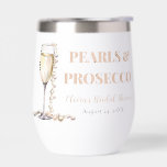 Elégante perles d'or et Fête des mariées de poursu<br><div class="desc">Élevez votre douche nuptiale avec nos élégantes perles d'or et notre tombeille à vin thermale Prosecco, l'exemple de sophistication et de praticité. Conçu avec une isolation double paroi, ce tumbler garde votre vin ou cocktail favori à la température parfaite tout en décoré avec des accents dorés chatoyants et des perles...</div>