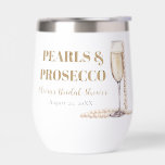 Elégante perles d'or et Fête des mariées de poursu<br><div class="desc">Élevez votre douche nuptiale avec nos élégantes perles d'or et notre tombeille à vin thermale Prosecco, l'exemple de sophistication et de praticité. Conçu avec une isolation double paroi, ce tumbler garde votre vin ou cocktail favori à la température parfaite tout en décoré avec des accents dorés chatoyants et des perles...</div>