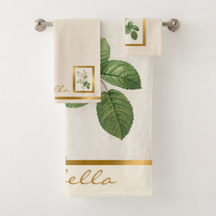 Elégante Personnaliser Florale Vintage Couleur Et