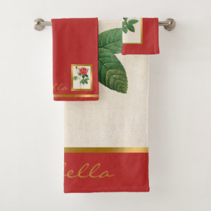 Elégante Personnaliser Florale Vintage Couleur Et