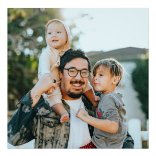 Élégante Photo de famille personnalisée moderne
