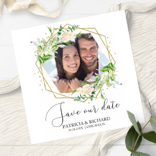 Élégante Photo de Mariage avec Verdure Enregistrer