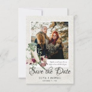 Élégante photo de mariage Viking Enregistrez la da