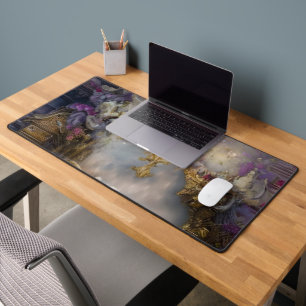 Élégante Porte d'or céleste, Texte Or