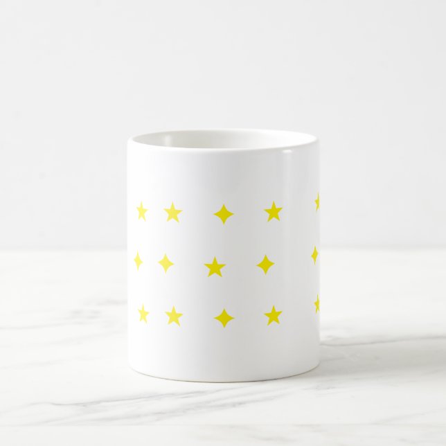 Elégante Star & Sparkle Motif Mug (Centre)