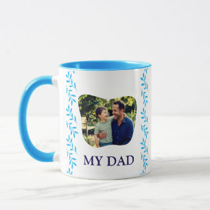 Élégante Tasse Fête des Pères Ivy Émeraude