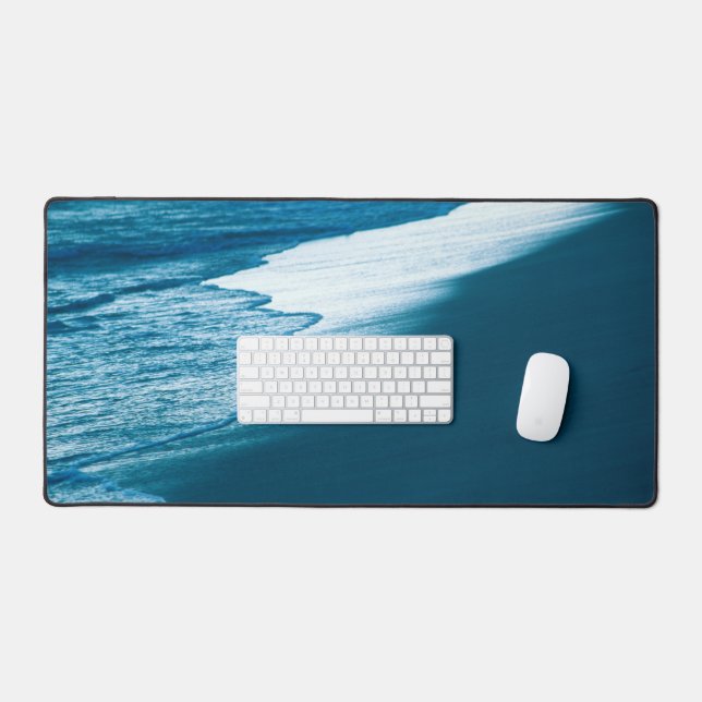 Elégante vue sur la mer bleue (Clavier et souris)