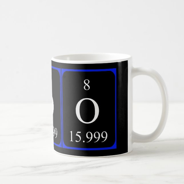 Élément 8 tasse - Oxygène (Droite)