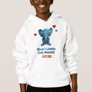 Élément Bébé Nom Personnalisé Date Moment Mignon