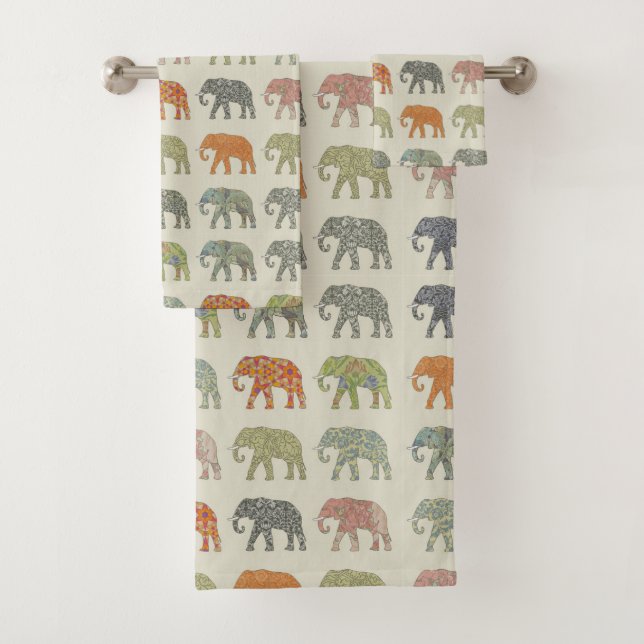 Élément Motif Animal Coloré Contemporain (En situation)