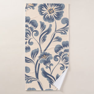 Elément motif vintage continu fleur. Élégant t