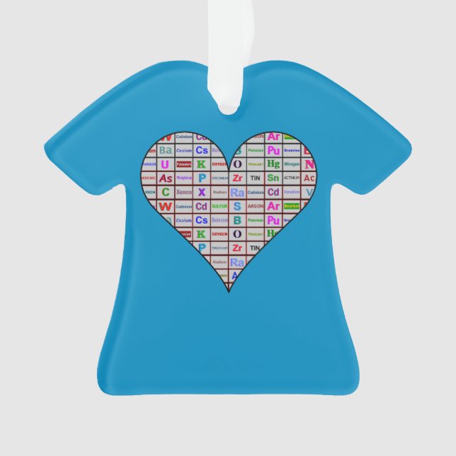 Éléments cardiaques de chimie (devant)