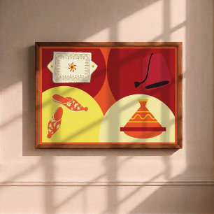 Éléments culturels marocains Art mural
