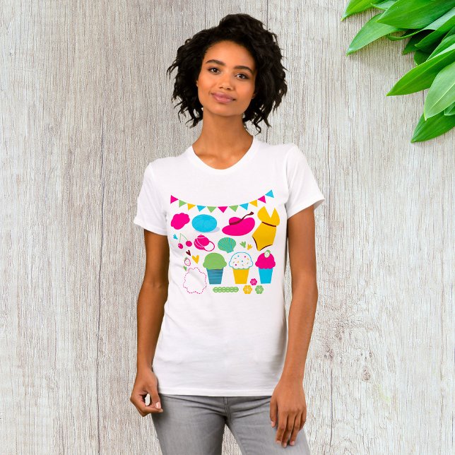Eléments d'été T-shirt femme (Créateur téléchargé)