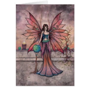 Éléments en carte d'art de fantaisie féerique sync