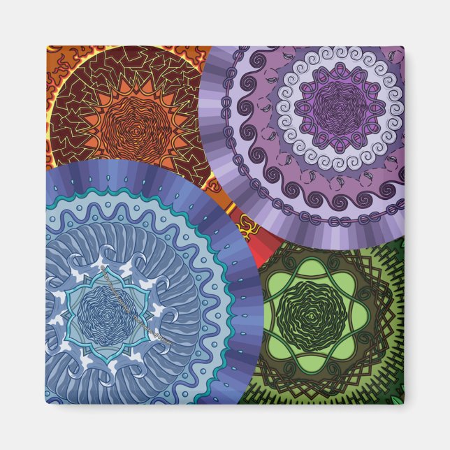 Eléments Mandalas Magnet (Devant)