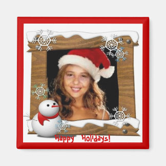 Elena Père Noël souhaite de joyeuses fêtes Magnet