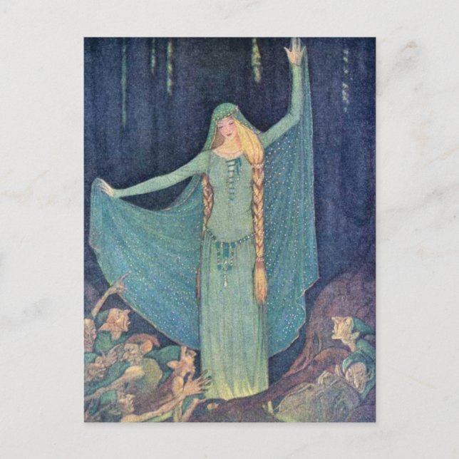 Elenore Abbott La Carte Postale Des Deux Rois Enfa (Devant)
