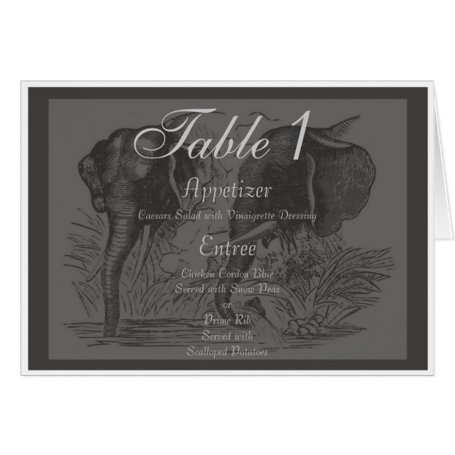 Eléphant (Devant Horizontal)