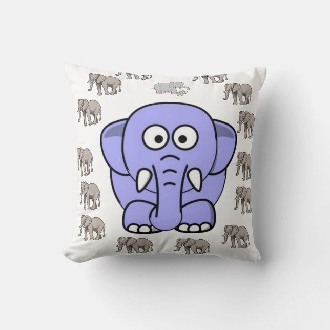 Eléphant à oreiller (Recto)