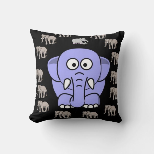 Eléphant à oreiller (Recto)