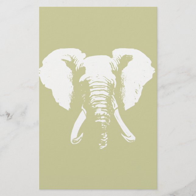 Eléphant africain (Devant)