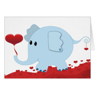Éléphant avec hearts-01